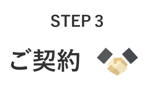 ３.ご契約